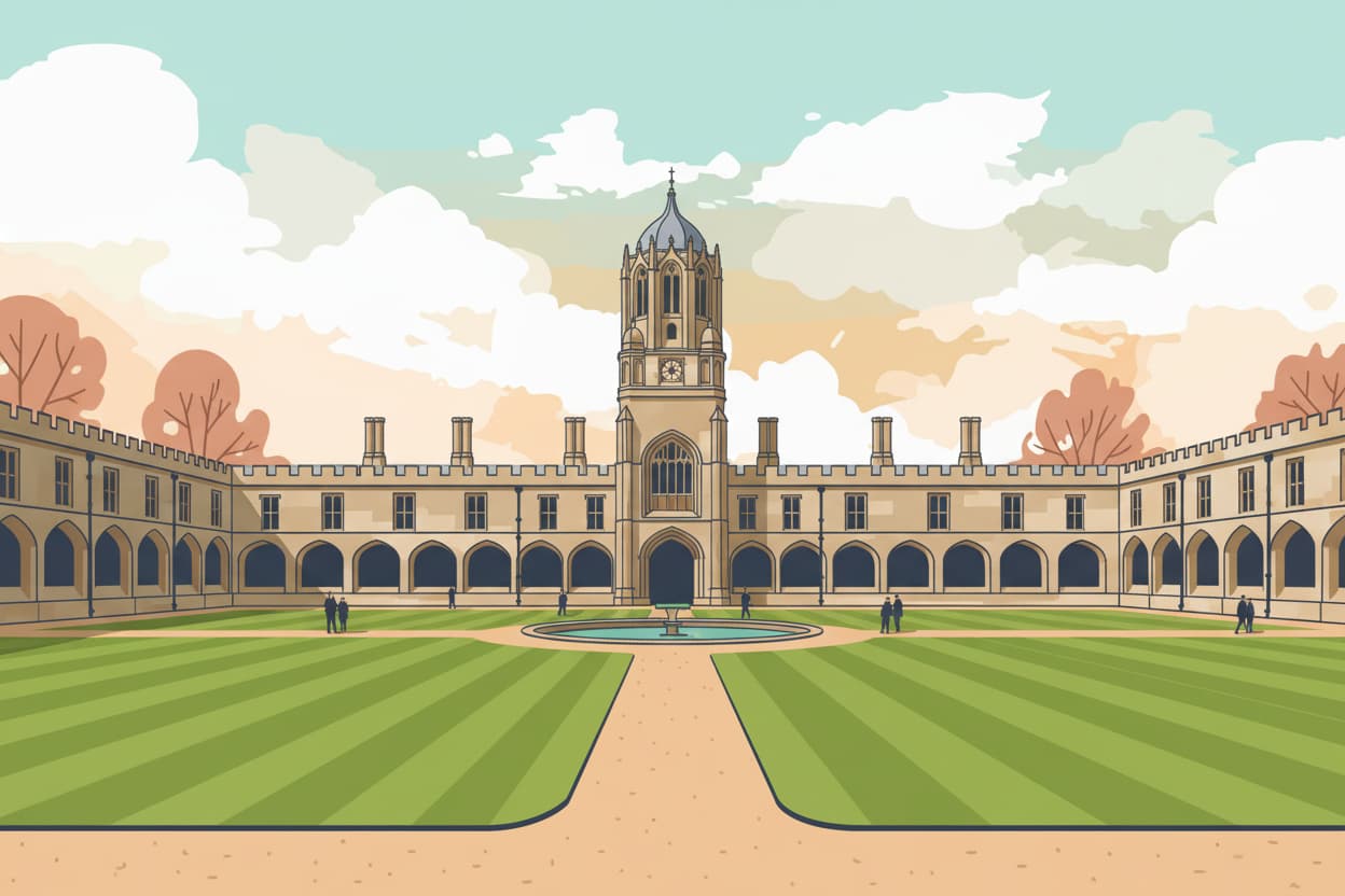 Oxford University Christ Church college